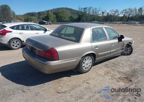 2004 Mercury Grand Marquis Gs z USA, uszkodzony, nr VIN 2MEFM74W44X689777